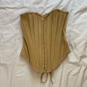 Tiger mist corset top